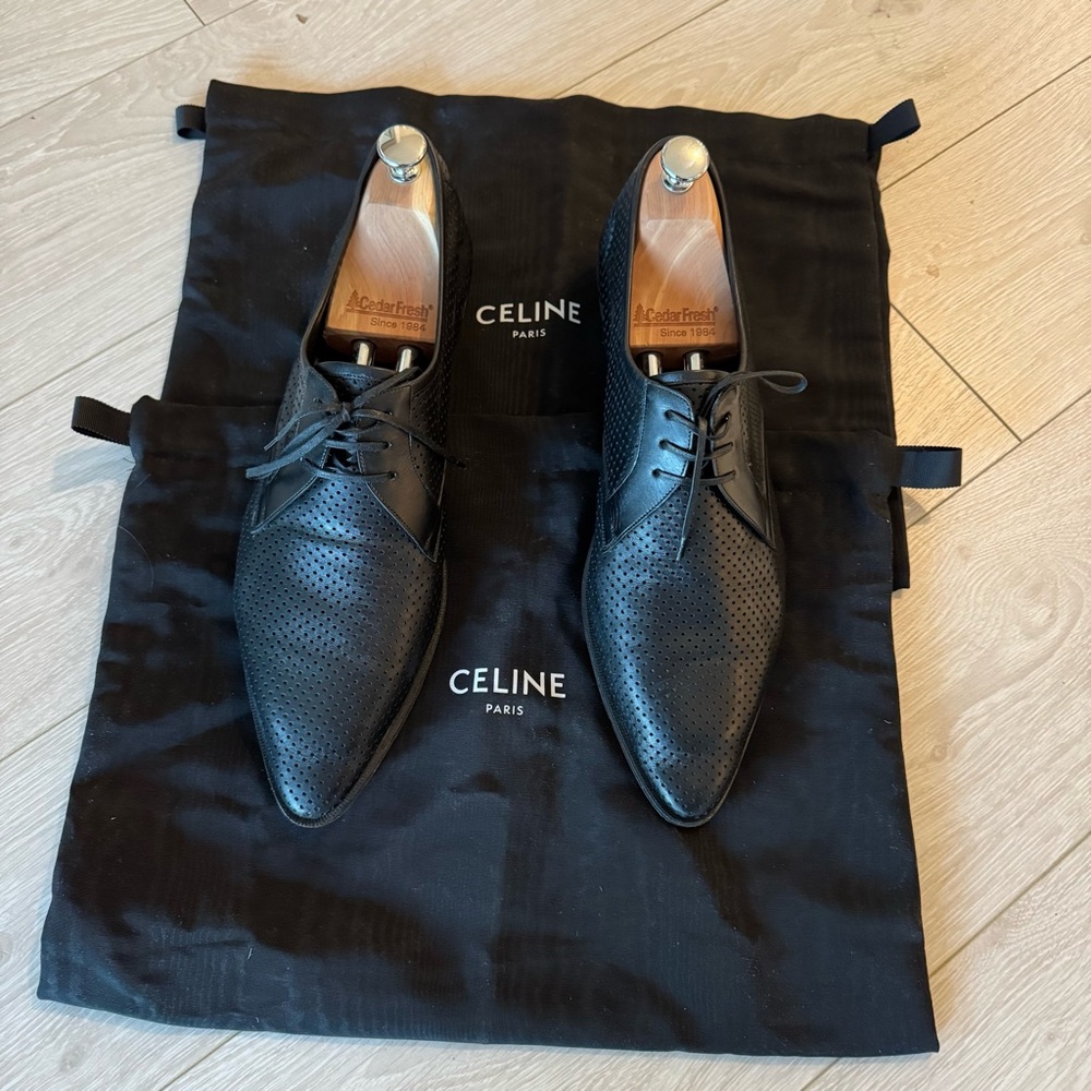 Celine Jacno derby shoes